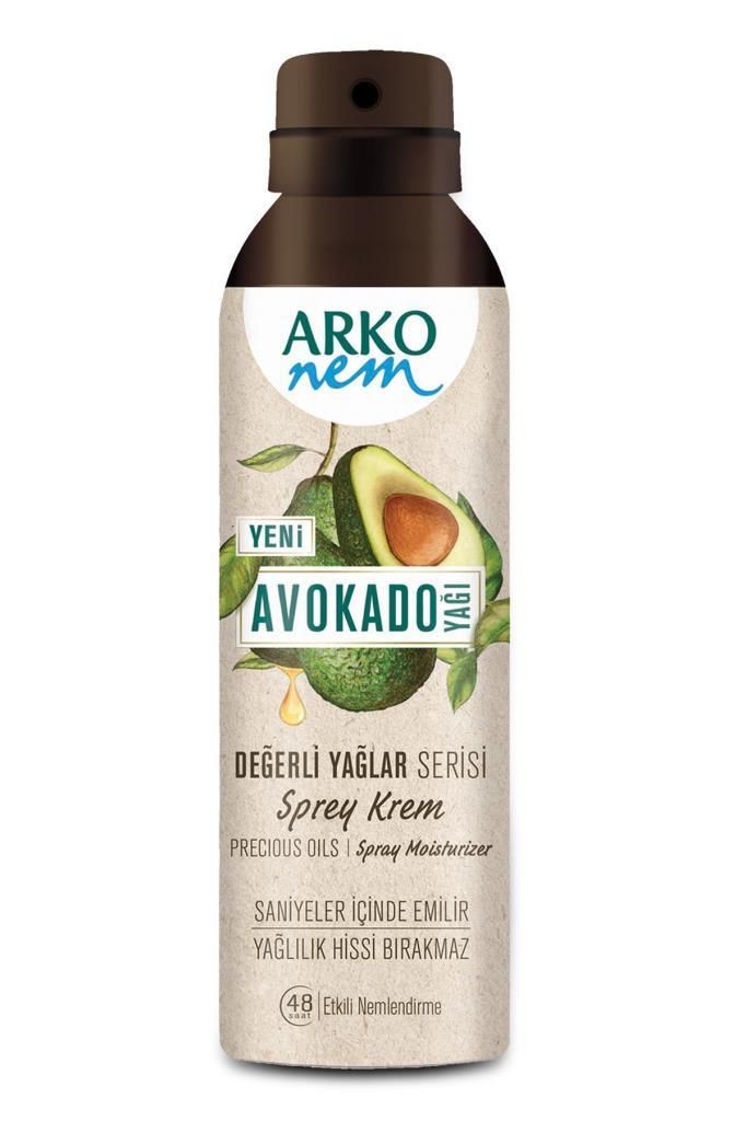 Arko Nem Değerli Yağlar Avokado Sprey Krem 150 ml