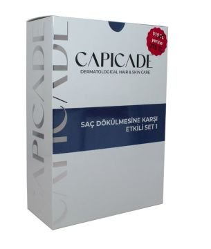 Capicade Saç Dökülmesine Karşı Etkili Set Şampuan 200 ml + Losyon 100 ml