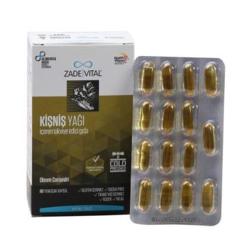 Zade Vital Kişniş Yağı 300 mg 60 Kapsül