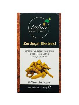 Tabia Zerdeçal Ekstresi 1000 mg 30 kapsül