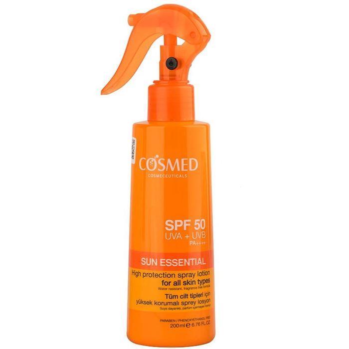 Cosmed Spf50 For All Skın Tüm Cilt Tipleri İçin Güneş Spreyi 200 ml