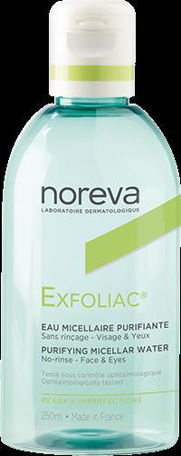 Noreva Exfolıac Purifying Micellar Karma-Yağlı Ciltlere Özel Makyaj Temizleyici Misel Solüsyon 500 ml