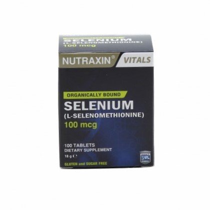 Nutraxin Selenium 100 mcg 100 Tablet