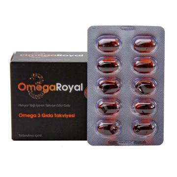 Omega Royal Omega 3 Havyar Balık Yağı 30 kapsül