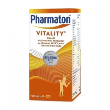 Pharmaton Vitality Multivitamin 100 Kapsül
