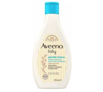 Aveeno Baby Günlük Bakım Hassas Citler İçin Saç ve Vücut Şampuanı 250 ml