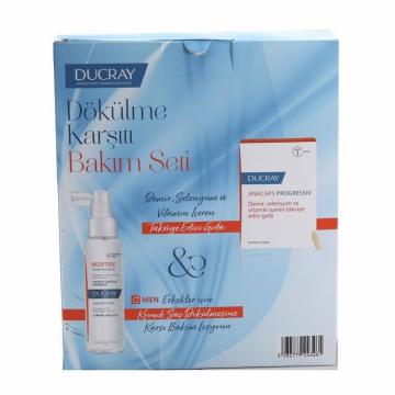 Ducray Neoptide Lotion + Ducray Anacaps Dökülme Karşıtı Bakım Seti  (Erkekler İçin)