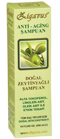 Zigavus Doğal Zeytinyağlı Şampuan 450 ml