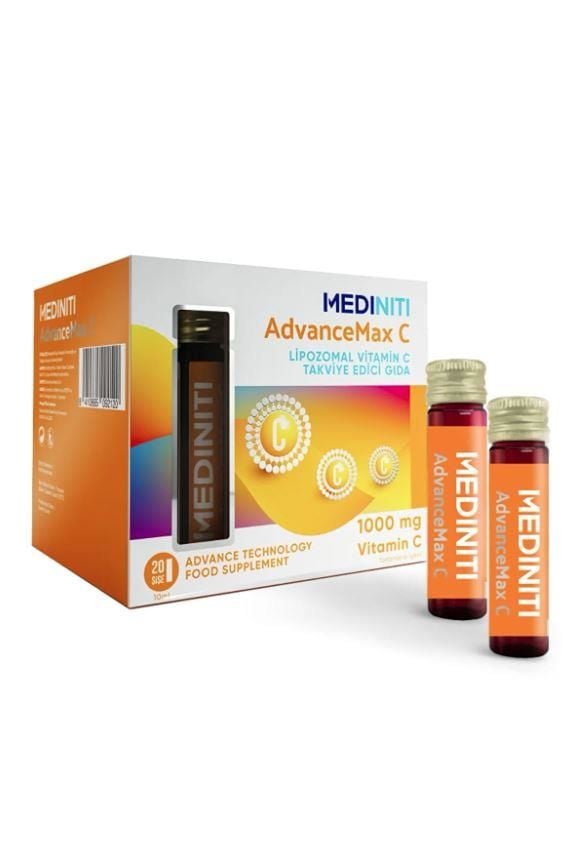 Mediniti AdvanceMax C 1000mg Lipozomal Vitamin C 20 Şişe