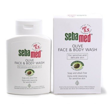 Sebamed Olive Face & Body Wash Zeytinyağlı Yüz & Vücut Temizleme Jeli 200 ml