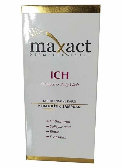 Maxact ICH Şampuan 250 Ml (Yeni Ambalaj)