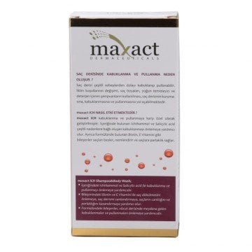 Maxact ICH Şampuan 250 Ml (Yeni Ambalaj)