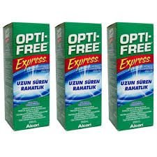 Opti-Free Express Lens Solüsyonu 355 ml 3 Adet