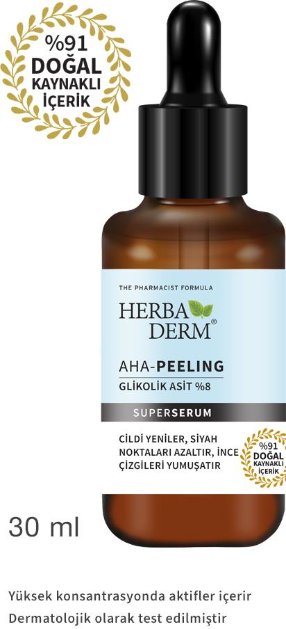 Herbaderm Aha-Peeling Superserum Yüz Serumu 30 ml