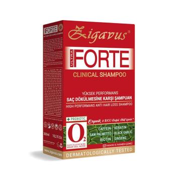 Zigavus Forte Ultra Clinical Yağlı Saçlar İçin 300 ml Şampuan