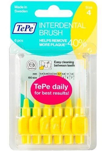 Tepe Interdantal Brush Diş Arası Fırçası 0.7 mm Sarı Blister 6 lı