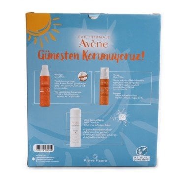 Avene Güneş Spray SPF 50+ Fluide SPF 50+ Termal Su 2020 SET