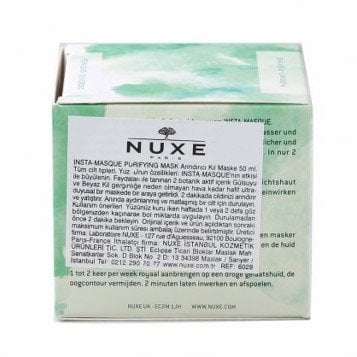 Nuxe Masque Purifiant+Lissant Insta Masque Arındırıcı Maske 50 ml