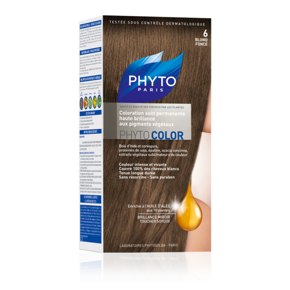 Phyto Color 6 Blond Fonce (Koyu Sarı) Bitkisel Saç Boyası