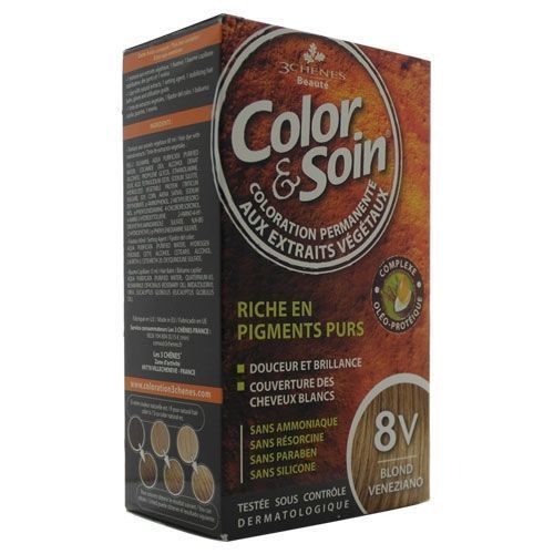 Color Soin Saç Boyası 8V Veneziano Sarısı