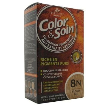 Color Soin Saç Boyası 8N Buğday Sarısı