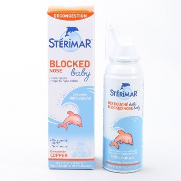 Sterimar Tıkalı Burun Hipertonik Bebek/Çocuk Burun Spreyi 100 ml