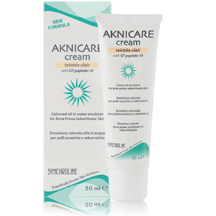 Synchroline Aknicare Cream Teintee Clair 50 ml