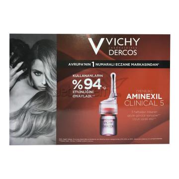 Vichy Dercos Aminexil Clinical 5 Femme (Kadın) 21x6 ml Saç Serumu