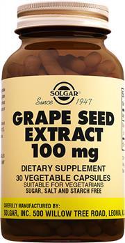 Solgar Grape Seed Extract 100 mg 30 Kapsül SKT 05/2021