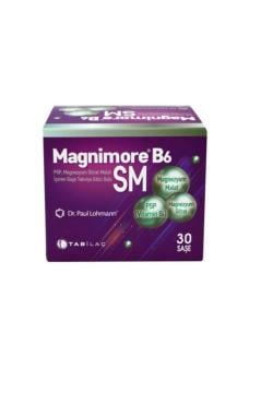 Magnimore B6 SM Magnezyum İçeren Takviye Edici Gıda 30 Şase
