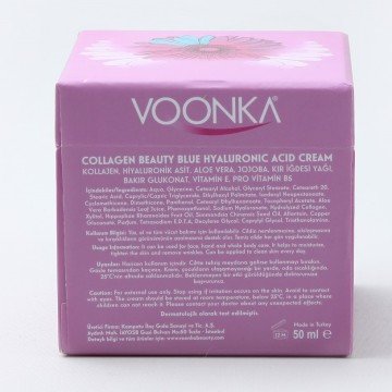 Voonka Collagen Kolajen Hyaluronic Asit Krem 50 ml