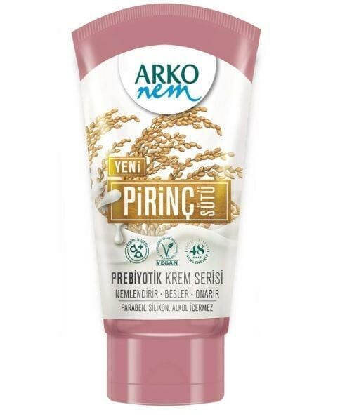 Arko Nem Krem Prebiyotik Pirinç Sütü 60 Ml