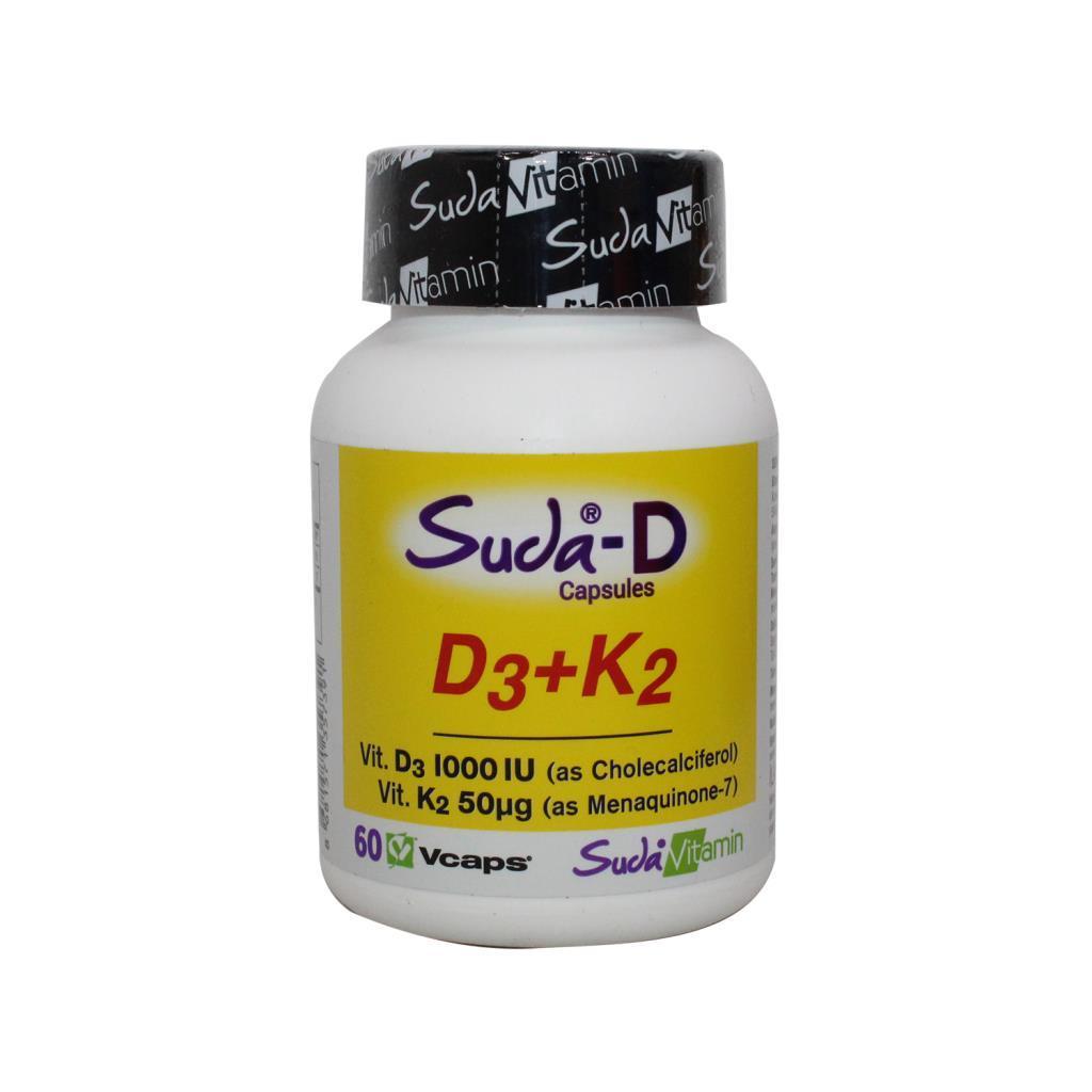 Suda Vitamin Suda-D D3+K2 Takviye Edici Gıda 60 Kapsül