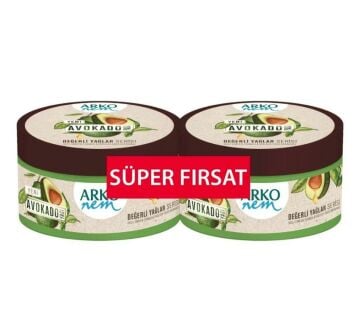 Arko Nem Krem 250 +250 Ml Avokado Yağı 2li El Ve Vücut Kremi Değerli Yağlar Serisi