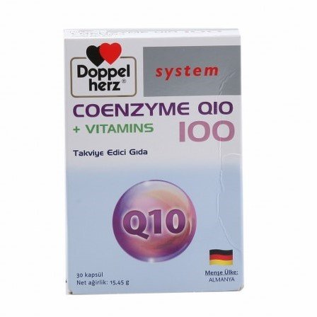 Doppelherz Coenzyme Q10 100 + Vitamins 30 Kapsül