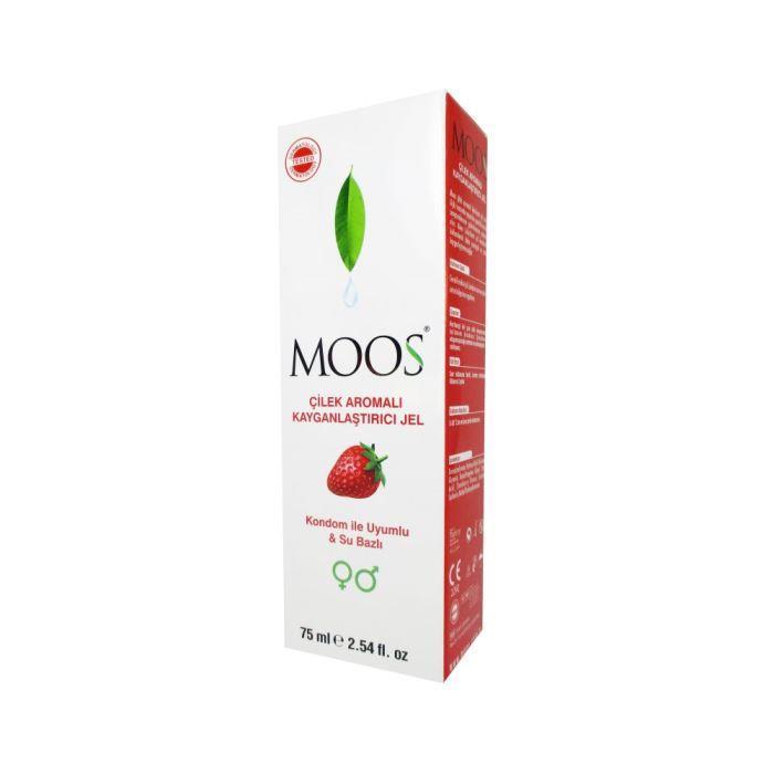 Moos Çilek Aromalı Kayganlaştırıcı Jel 75 ml