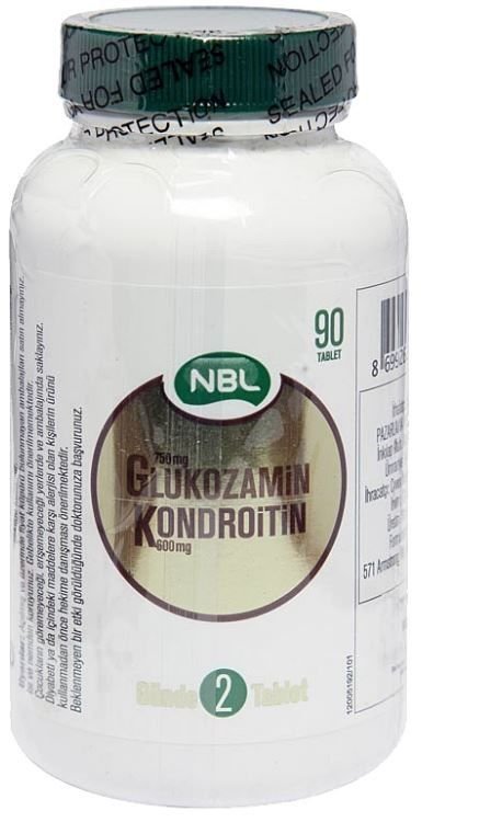 NBL Glukozamin Kondrotin 600 mg 90 Tablet