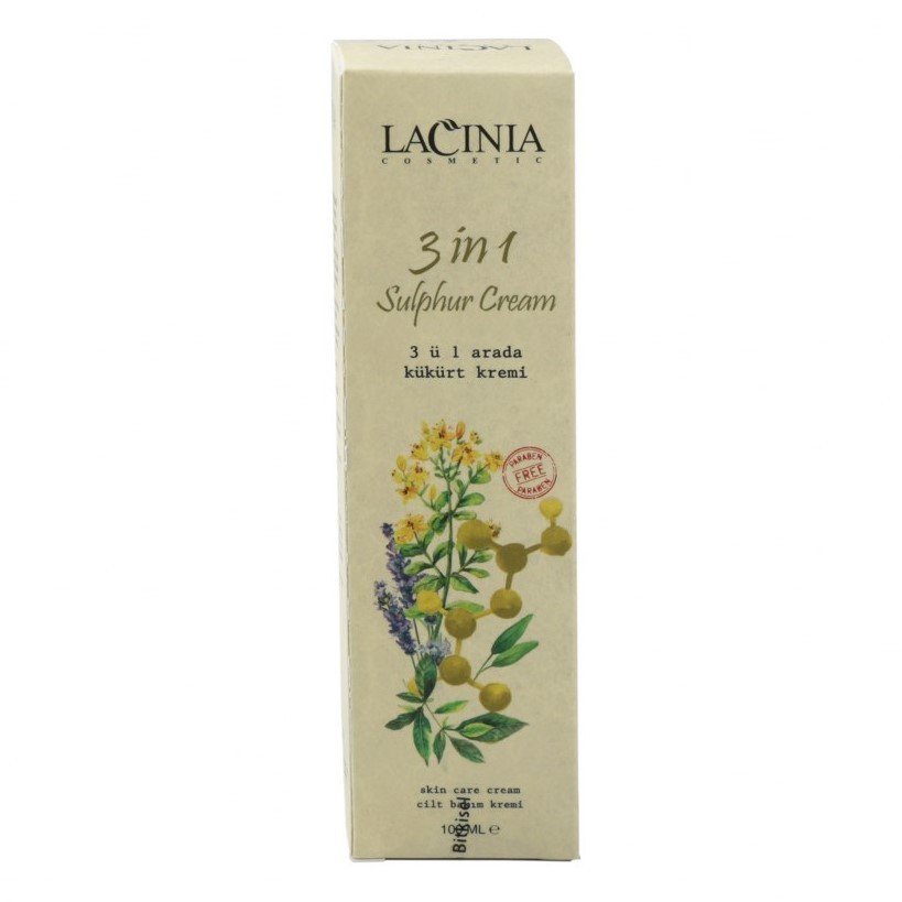 Lacinia Antibakteriyel 3 ü 1 Arada Kükürt Kremi 100 ml