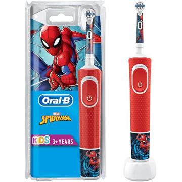 Oral-B D100 Çocuklar Için Şarjlı Diş Fırçası Spiderman