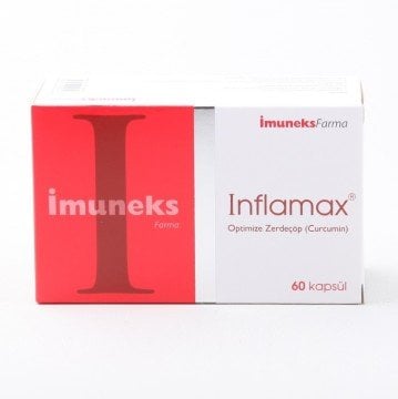 İmuneks Inflamax Optimize Zerdeçöp 60 Kapsül