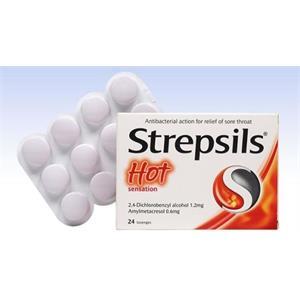 Strepsils Hot Pastil 24