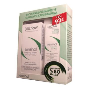 Ducray Sensinol Sampuan  200 ml Şampuan + Ducray Sensinol Serum Kofre