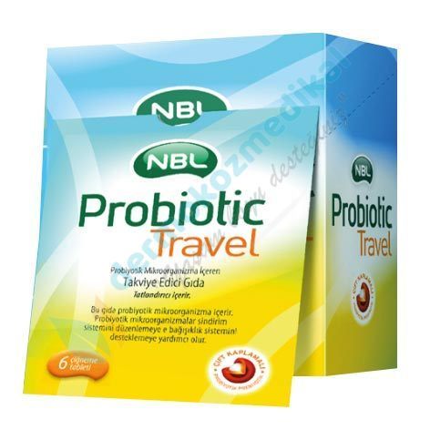 NBL Probiotic Travel 6 Çiğneme Tablet SKT 03/2020