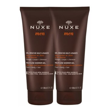 Nuxe Men Gel Douche Erkekler İçin Duş Jeli 200 ml 2'li Paket