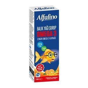Alfalino Omega 3 Balık Yağı Şurup 150 ml