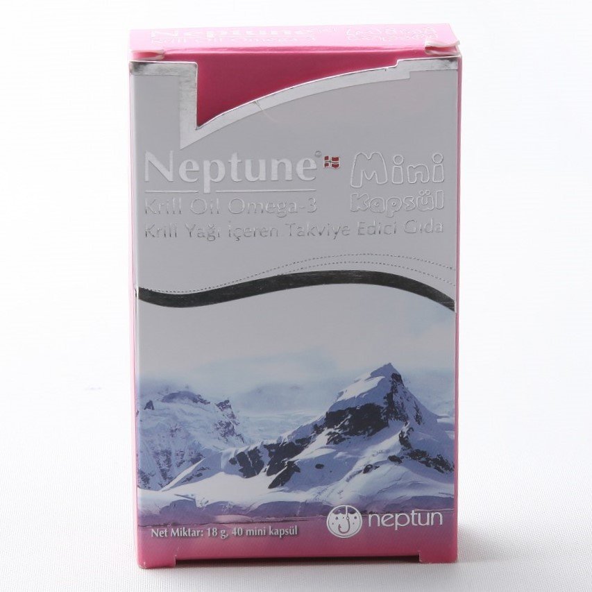Neptune Krill Oil Omega-3 Kids Takviye Edici Gıda 40 Mini Kapsül SKT 05/2020