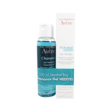 Avene Triacneal Expert Emulsion 30 ml+Cleanance Gel 100ml Hediyeli