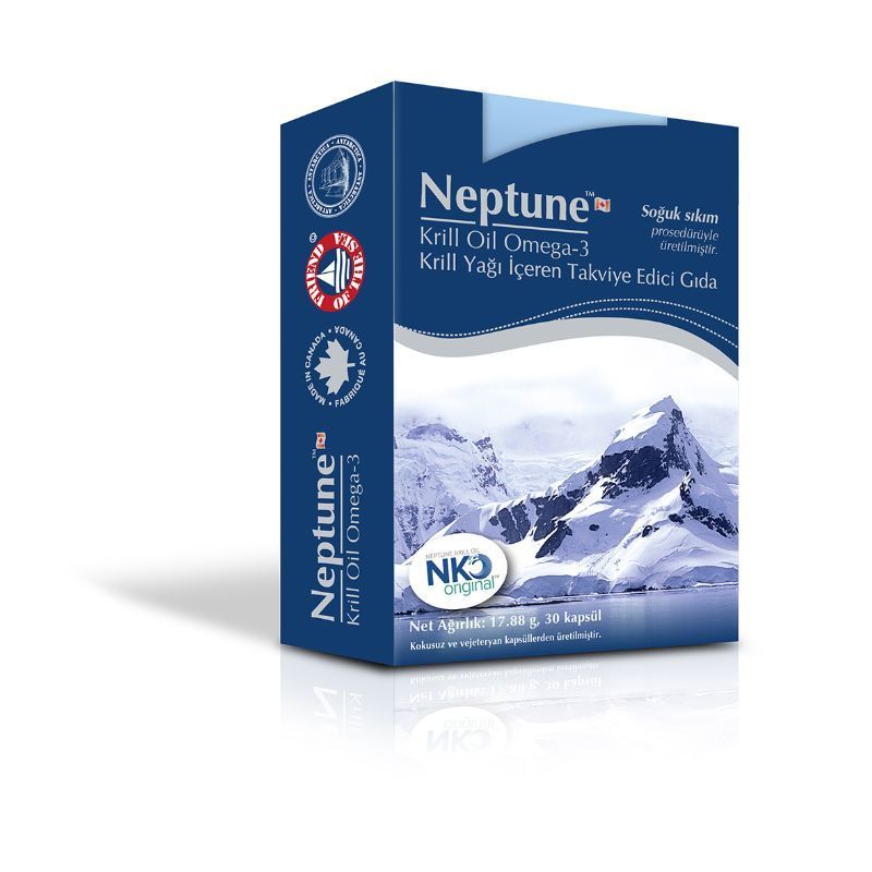 Neptune Krill Oil Omega-3 Takviye Edici Gıda 30 Kapsül
