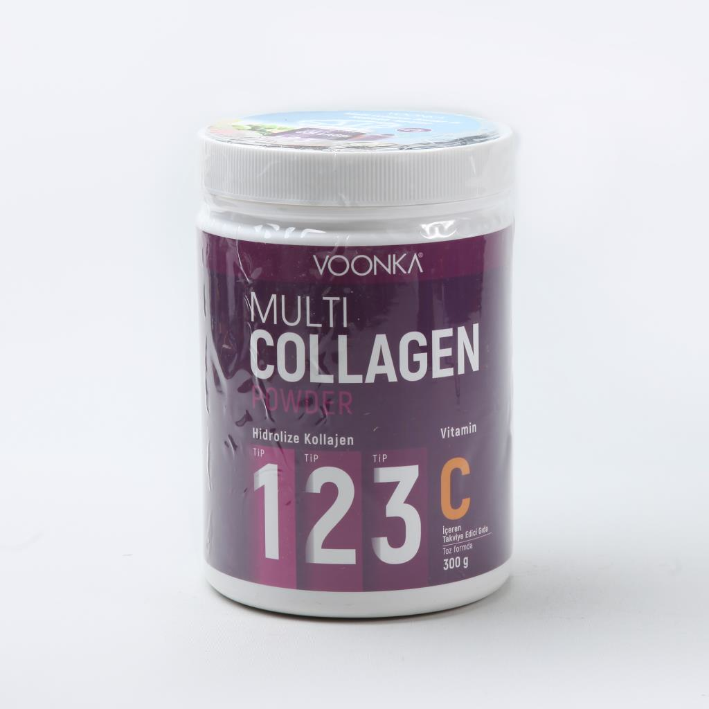 Voonka Multi Collagen Powder Hidrolize Kollajen 300 gr