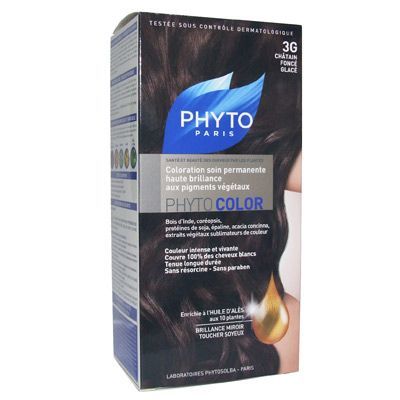 Phyto Color 3G Fonce Glace (Koyu Kestane) Bitkisel Saç Boyası